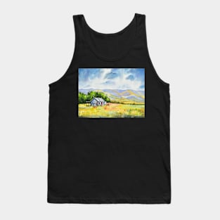 Rain clearing at Homestead Camp Tank Top